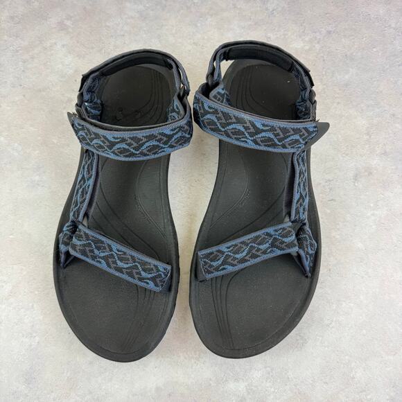 Teva Hurricane 4 Hiking Blue Sandal Outdoors Sport Mens Size 11 1093379 main image 6